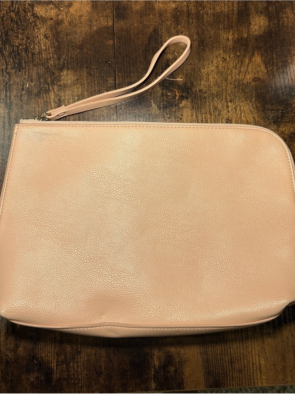 Old Navy Soft Blush Wristlet Clutch - Women's Zip Pouch